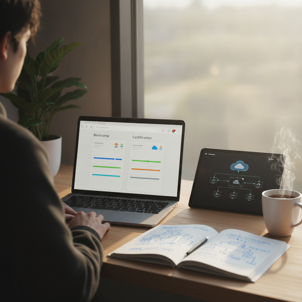 Tech Bootcamp vs. Certification: Which Is Better in 2026? Job Outlook, Cost & Career Guide